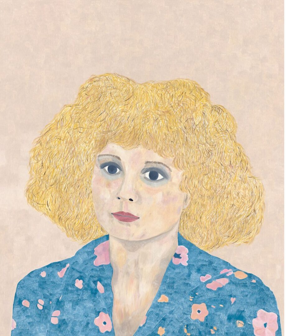 Sally Ross Pomme 2026 oil on board 130 x 110cm photo: Matthew Stanton